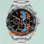 Tag Heuer Formula 1 Men 43mm Formula1BKSB-001 Black Dial Silver-tone: Genuine vs. Replica